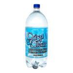 pepsi midamerica crisp and clear two liter bottle