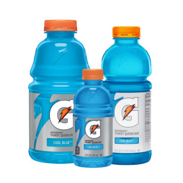 Gatorade Cool Blue Bottles
