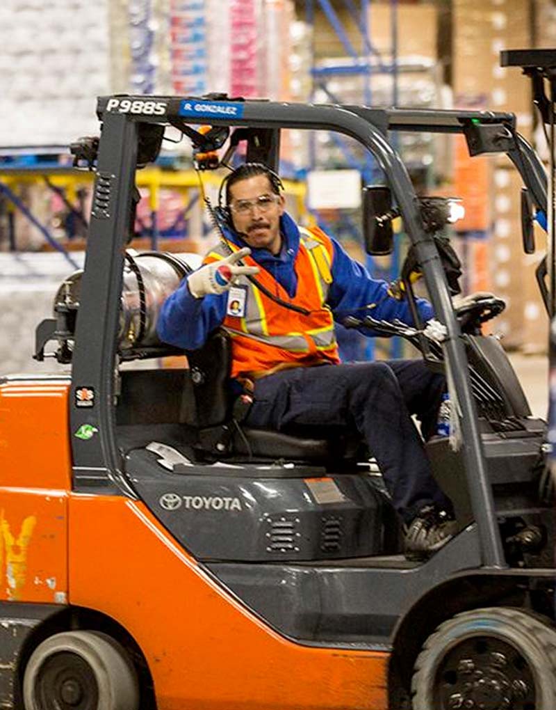 Forklift Operator for Pepsi MidAmerica