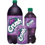 Crush Grape Cans and Bottles