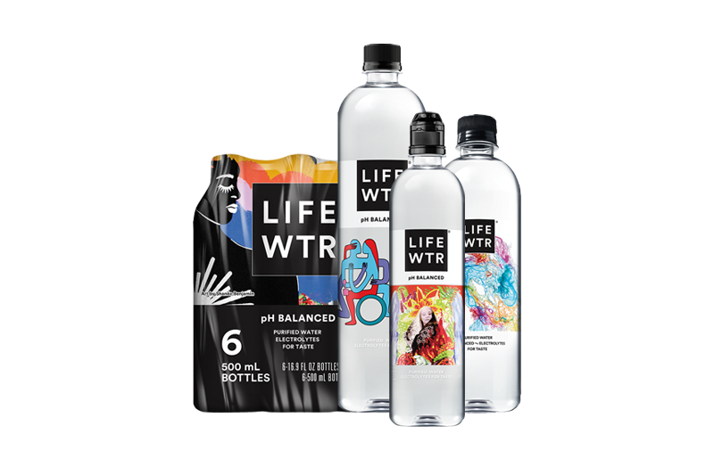 LIFEWTR Bottled Products