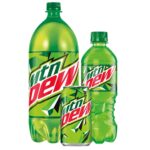 Mountain Dew Cans and Bottles